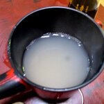 長寿庵 - 蕎麦湯も濃厚！