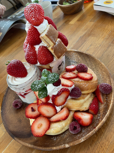 Pancake Cafe Mahalo 藍住店 パンケーキカフェ マハロ 吉成 カフェ 食べログ