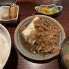 Sasaya - 肉豆腐定食。