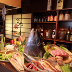 Yuzu Jidori Gyokai Semmon Ten Kanya - 旬菜旬魚を炭火で美味しく焼きます！