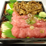 Takimoto - やわらか牛肉うま煮とネギトロのよくばりDON