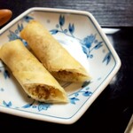 純手打ち十割そば 蕎澤 - おからの春巻き