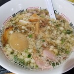 塩そば専門店 桑ばら - カマスの塩つけそば