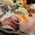 かもめ食堂 - 刺し身の盛合せ