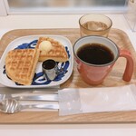 UCC Cafe Mercado - プレーンワッフル/甘い時間