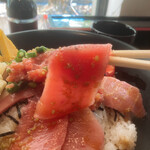 焼津港 みなみ - 中トロの赤身と脂身のマリアージュを堪能