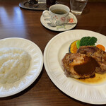 ビストロ・平野 - ランチのポークソテー