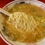 中洲屋台長浜ラーメン初代 健太 - 辛子高菜入れてみたら