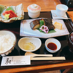 日本の味 和 - 銀ダラ西京焼きと本鮪のお刺身御膳