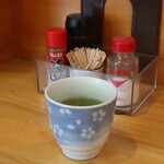 一喜 - 熱い緑茶