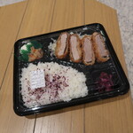 とんかつ まるや 極 - ヒレかつ弁当　600円