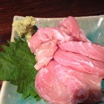 居酒屋 殿（シンガリ） - マグロ脳天刺し