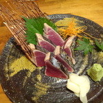 藁焼きかつお塩たたき