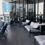 ラルジャン - テラス席