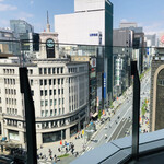 ラルジャン - テラス席からの景観