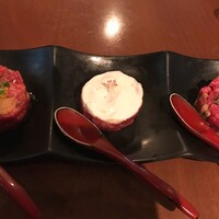 生粋 - ユッケ盛り合わせ