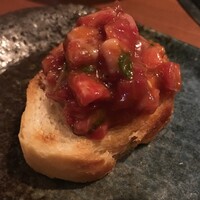 生粋 - ユッケのブルスケッタ