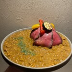Roji-oku - 和牛ローストビーフ鶏白湯カレー