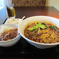 過門香 點 有楽町イトシア店 - 四川セット（四川担々麺、ミニ麻婆丼、サラダ）