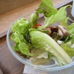 Cafe ISOMI TERRACE - 新鮮な野菜サラダ