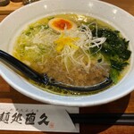 Mendokoro Naokyu - ゆずねぎ塩ラーメン？　840円