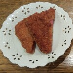 ディオ - ハムカツ (税抜)37円×２枚(2021.04.07)