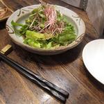 麻布 川上庵 - じゃこと高原野菜のしゃきしゃきサラダ