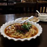 川香 - 水煮干豆腐＆葱油餅