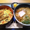 Teuchi Soba Musashi - あなご寿司定食 1,000円