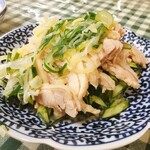 しらかば - 蒸し鶏ネギ塩