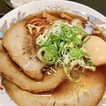 五衛門 - トントロラーメン　並盛　900円ごはん　小盛　100円