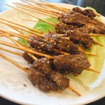 台湾料理 八福 - 羊肉串(ミニ)