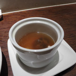 避風塘 みやざわ - みやざわ＠椎茸と香り蒸しスープ