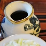 そば処 薬師 - 「つけ汁」です(9/21UP)