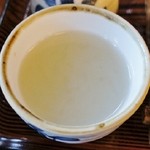 そば処 薬師 - 「そば湯」です(9/21UP)美味でした！