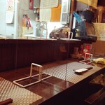 インディ庵 - アクリル板の設置