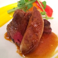 メインダイニングルーム 三笠 - 国産牛フィレ肉のステーキ　フォアグラ添え(ディナーコース)