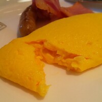 メインダイニングルーム 三笠 - 洋定食(朝)：プレーンオムレツ