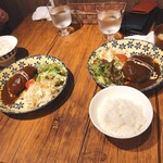 レストラン マカロニキッチン - 同僚たちの飲めるハンバーグ♪