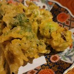 おうちごはん 中島家 - 春野菜の天ぷら(690円)