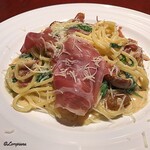 ガストロ スケゴロウ - ｼｬﾝﾋﾟﾆｵﾝ･ｾｯﾌﾟとｼﾞｬﾝﾎﾞﾝ･ｸﾘｭのパスタ