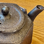 Sobakiri Morino - 南部鉄瓶に入って出てくる蕎麦湯は松翁と同じイメージ