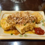 うどん工房漁師小屋 - 栃尾納豆ハーフ