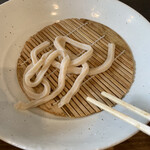 武蔵野うどん 澤村 - ん？少し残してる写真があった…