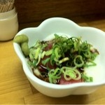 酒夢 - マグロの山かけ二百五十円