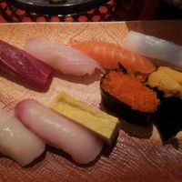 夢すし - 4 ﾗﾝﾁｾｯﾄ （男性限定ご膳 1,890円） にぎり・うどん温 (冷温選択)・天ぷら・茶碗蒸し 付
                  