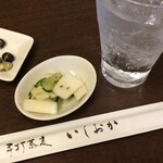 手打蕎麦 いしおか - おはじめ