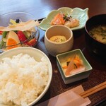 Izakaya Tsukiyarou - トロカツ御膳、御膳