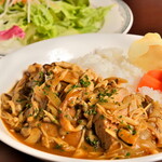 レストラン マリアージュ - 信州ポークときのこのカレー