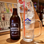 大衆スタンド神田屋 - ホッピーセット(白)@税込418円：初期状態